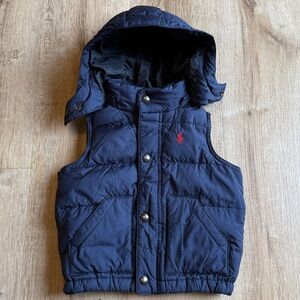 Polo Ralph Lauren Down Vest with Removable Hood